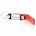 Ourspop U611 Stylish USB 2.0 Flash Drive - Black + Red (16GB)