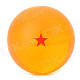 Q76-1 7.6cm One Star Pattern Dragon Ball Resin Ball - Orange