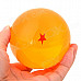 Q76-1 7.6cm One Star Pattern Dragon Ball Resin Ball - Orange