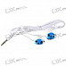 Cute Ladybug Noise Isolation In-Ear Stereo Earphones (3.5mm Jack/100cm Cable)