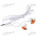 Cute Ladybug Noise Isolation In-Ear Stereo Earphones (3.5mm Jack/100cm Cable)