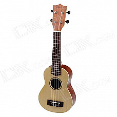 William 21" Sapele 4-String Ukulele - Brown