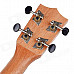 William 21" Sapele 4-String Ukulele - Brown