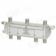 Jasen_JS-SP06_6-Way_Splitter_for_SATV/CATV TV Receiver - Silver