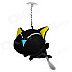 Luoxiaohei Style Polyester + Spandex Doll Toy Decoration - Black + Yellow + Blue + White