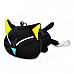 Luoxiaohei Style Polyester + Spandex Doll Toy Decoration - Black + Yellow + Blue + White