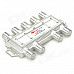 Jasen JS-SP08 8-Way Splitter for SATV/CATV TV Receiver - Silver