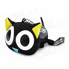 Luoxiaohei Style Polyester + Spandex Doll Toy Decoration - Black + White + Yellow + Blue