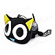 Luoxiaohei Style Polyester + Spandex Doll Toy Decoration - Black + White + Yellow + Blue