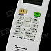 Tiantianyong KT-3000 Universal 1.625" Screen Remote Controller for Air Conditioner - White (2 x AAA)