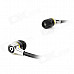 BIDENUO G380 In-ear Style Stereo Earphone - Black (3.5mm Plug)