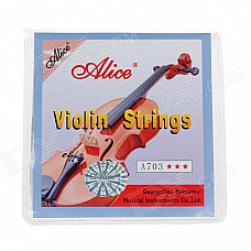 ALICE A703 0.13 / 0.15 / 0.28 / 0.41 Stainless Steel Strings Set for 1/8-4/4 Acoustic Violin