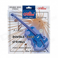 Alice A1000 Double Bass Cello Strings Set - Silver