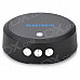 Rechargeable Bluetooth V4.0 Music Receiver w/ Handsfree / Microphone - Black + Grey