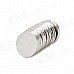 20 x 1.5mm Electrofacing Ferrite Magnet Ring - Silver (20 PCS)
