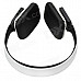 LONEN LB918 Bluetooth 3.0 Headphone w/ Microphone - White + Black + Silver