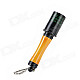 Mini Antitank Grenade Style Oil Lighter w/ Chain - Black + Golden