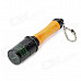 Mini Antitank Grenade Style Oil Lighter w/ Chain - Black + Golden