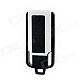 8700 USB Rechargeable Electronic Cigarette Lighter - Black + White