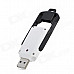 8700 USB Rechargeable Electronic Cigarette Lighter - Black + White