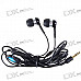 Kanen KM802V Noise Isolation In-Ear Stereo Earphones with Volume Control (3.5mm Jack/124cm Cable)