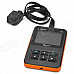 Vgate E-scan H-06 2.8" LCD Screen True Color Display Car Scan Tool - Black + Orange