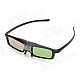 RQ401 340mAh Universal 3D Active Shutter Glasses w/ Micro USB Cable for Projector - Black