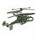 JH WXDJ283-1 3.5-CH IR Remote Control R/C Airplane w/ Gyro - Army Green