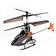 MingJi 301C 4-CH IR Remote Control Helicopter w/ Gyroscope - Orange + Black + Grey