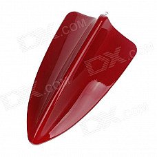 SINCAI Shark Fin Style Plastic Decorative Car Antenna for BMW - Red