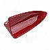 SINCAI Shark Fin Style Plastic Decorative Car Antenna for BMW - Red