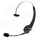 Bluetooth V3.0+EDR Handsfree Headset w/ Microphone + Music Control for PS3 - Black