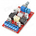 TP-3123 Digital 2 x 20W Amplifier Board w/ TP3123 Heatsink - Red
