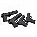 85-01 Plastic BB Guns Toy + Soft Bullets + Target Board Set for Kids / Children - Black