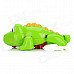 Cute Crocodile Style Moving Showering Bathing Toy - Green