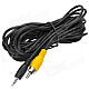 2.5mm Male to RCA Male Connection Cable for Car GPS - Black (6m)