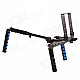 FuLaiShi DR-2 Multi-Function Shoulder Stand for DSLR Camera - Black + Blue