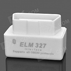 01180019 16pin Car Diagnostic Plug OBD2 Connector Bluetooth ELM327 Assembly Shell - White
