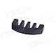 High Quality Environmental Rubber 5-Claw Mute Muffler for Violin - Black