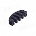 High Quality Environmental Rubber 5-Claw Mute Muffler for Violin - Black