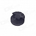 Natural Rubber Mute Silencer for Violin - Black