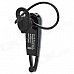 M109 Stylish Bluetooth v3.0 + EDR In-Ear / Ear Hook Headset w/ Microphone - Black + Silver