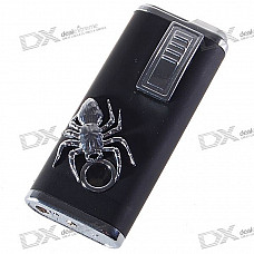 Green Light Spider Steel Butane Lighter