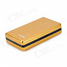 LAIFU Unique Fashion Aluminum Alloy Auto Flip-open Cigarette Holder - Golden (6 PCS)