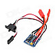 JB DIY 10A Brushed Electric Speed Controller w/ Brake for HBX1 / 242078 R/C Cars - Blue