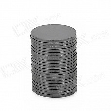 19 x 1.2mm Ferrite Magnets for Electronic DIY - Black (20 PCS)