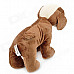 Cute Dog Style Short Plush + PP Cotton Stuffed Toy Doll - Brown