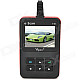 Vgate E-scan V10 2.8" LCD Screen OBDII Car Scan Tool for Gasoline Motor Car - Black + Red