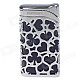 HONEST BCZ384-1 Fashion Butane Windproof Lighter- Silver + Black