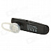 Fineblue F510 Ear Hook Bluetooth V3.0+EDR Headset w/ Microphone - Black